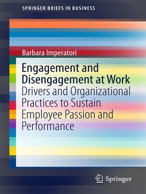 cover image of Engagement and Disengagement at Work